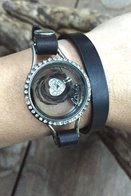 Memory locket armband.